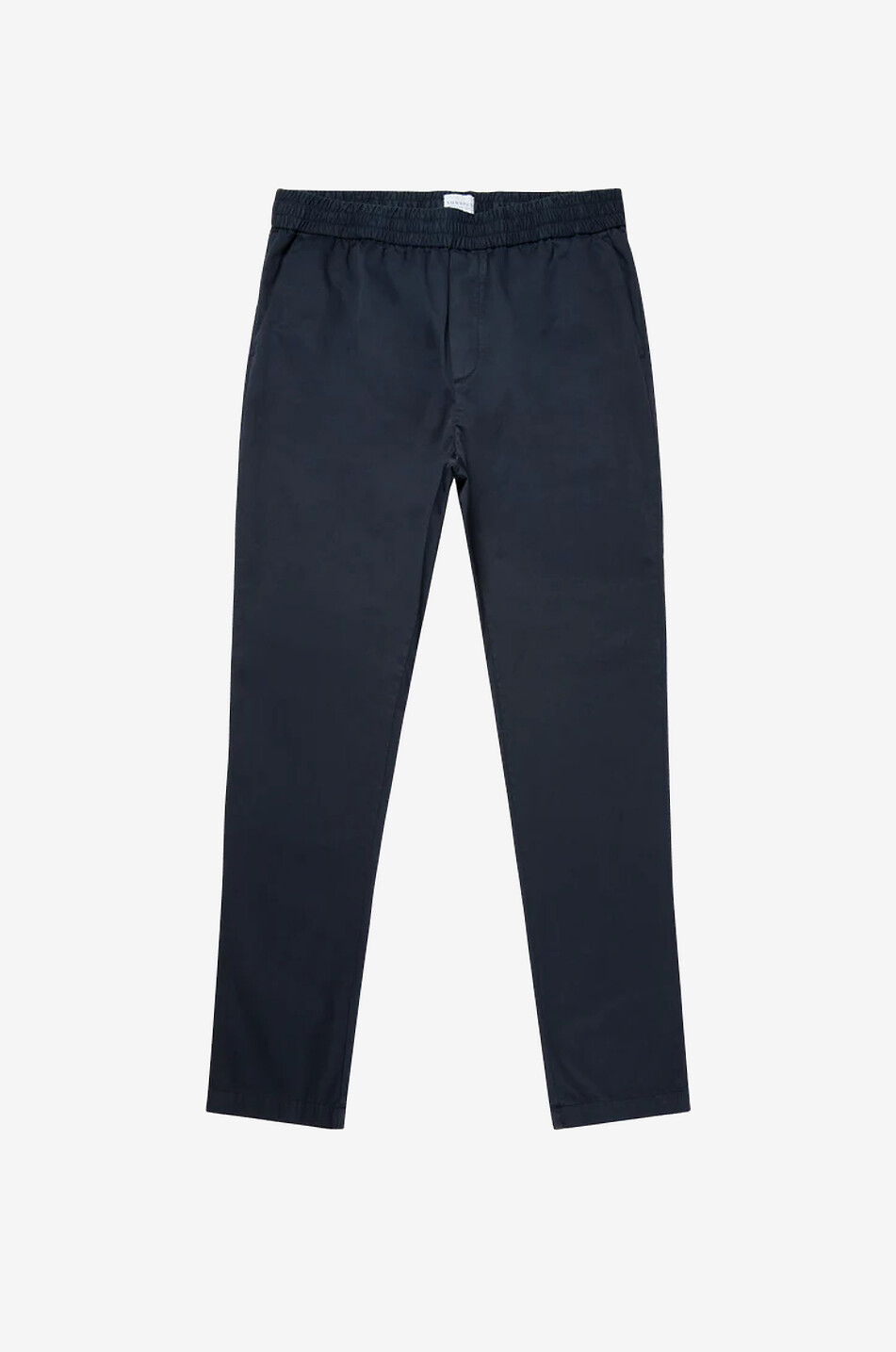 Straight-leg cotton and linen canvas trousers