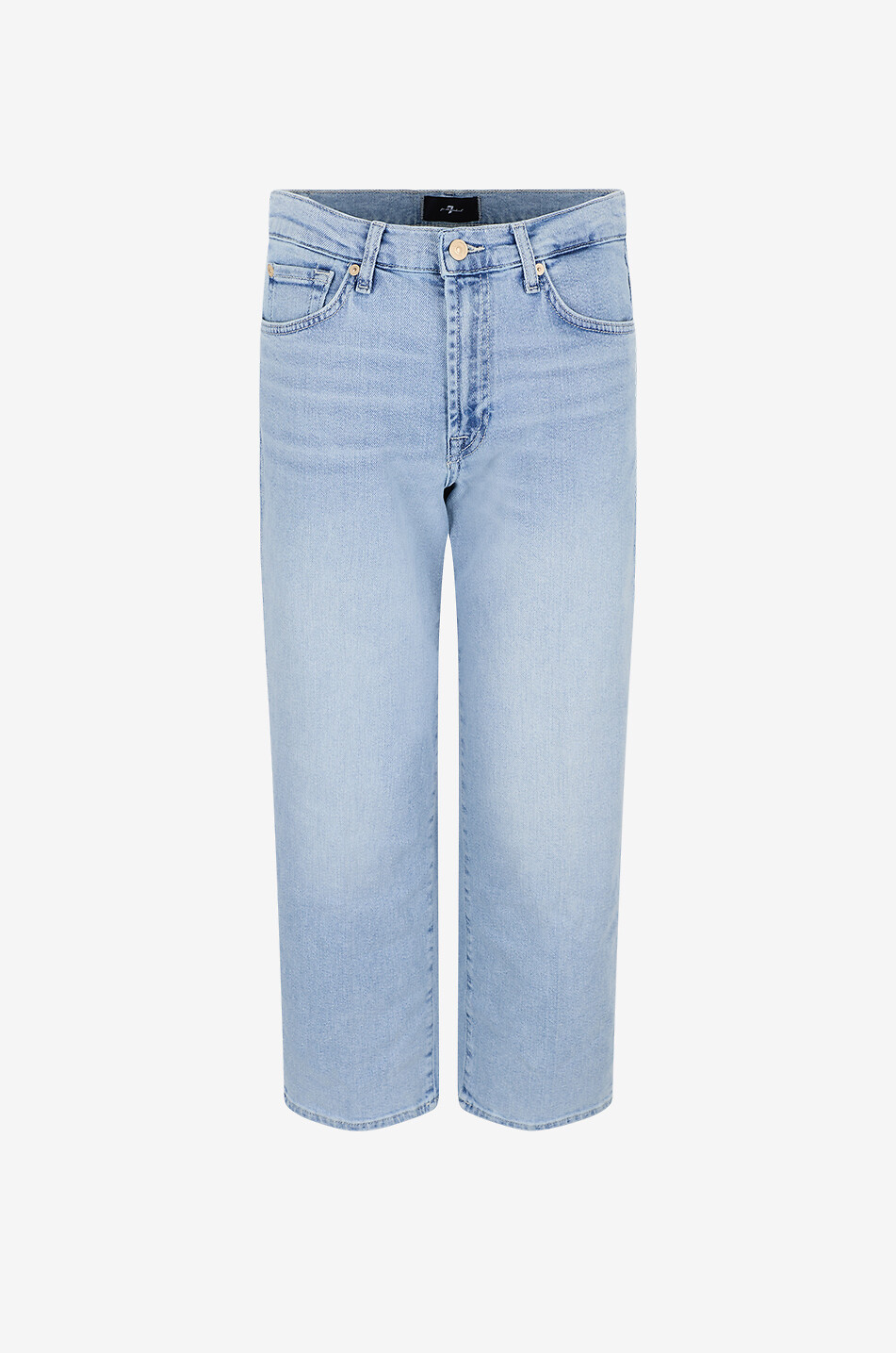 Stovepipe Straight cotton blend straight jeans