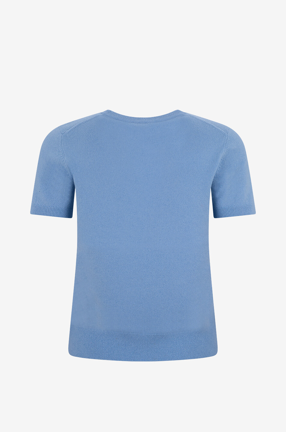 VINCE Pullover mit Rundhalsausschnitt aus Wolle und Kaschmir Damen HELLBLAU 2