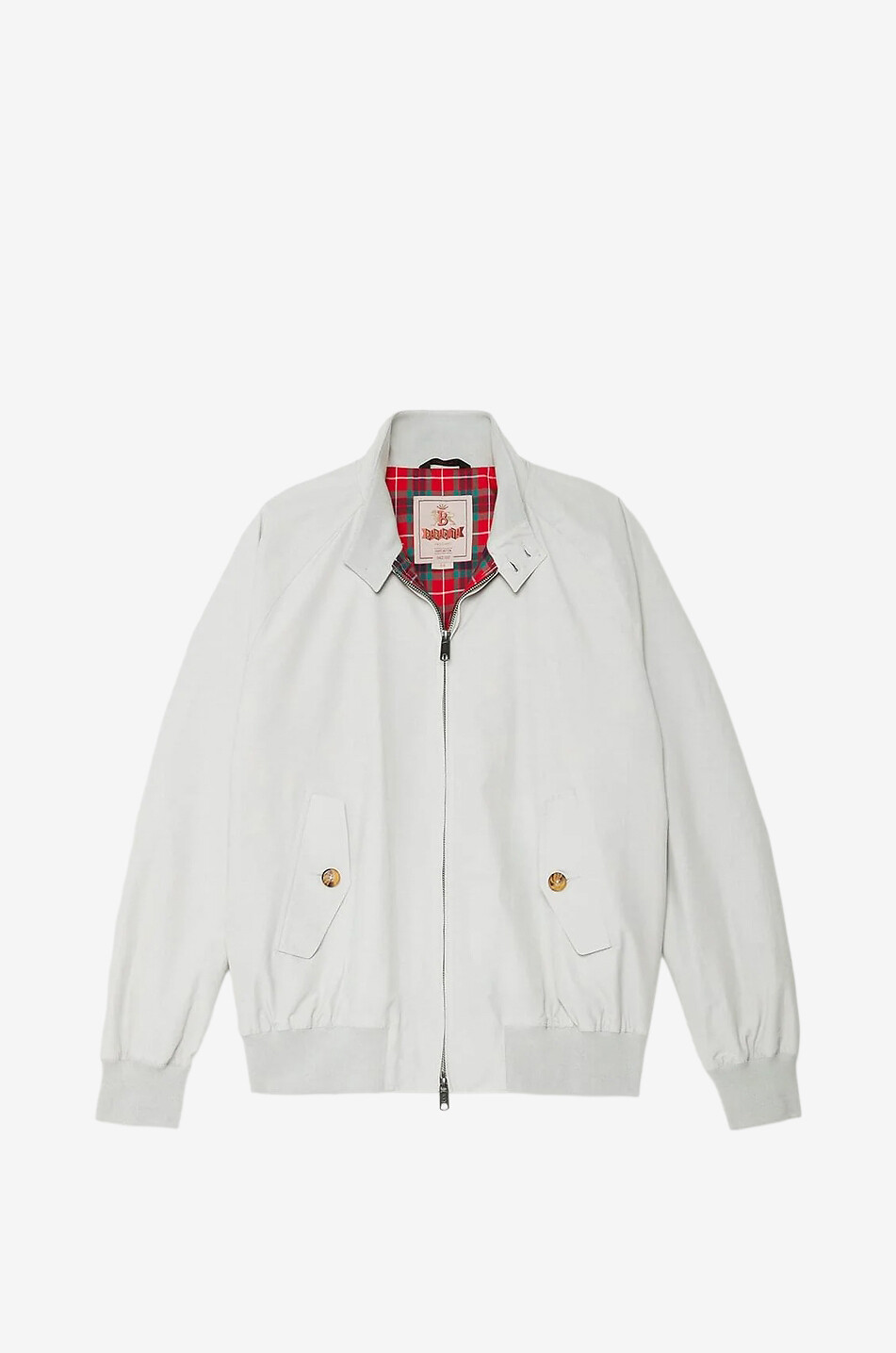 BARACUTA G9 cotton and canvas jacket Men EGGSHELL 1
