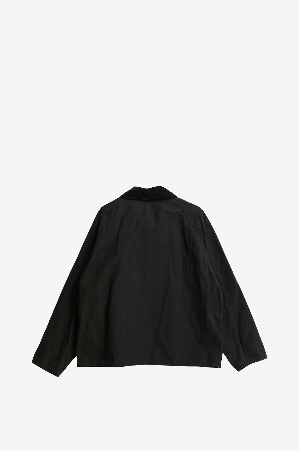 BARBOUR Transport lightweight short cotton jacket Men BLACK 2