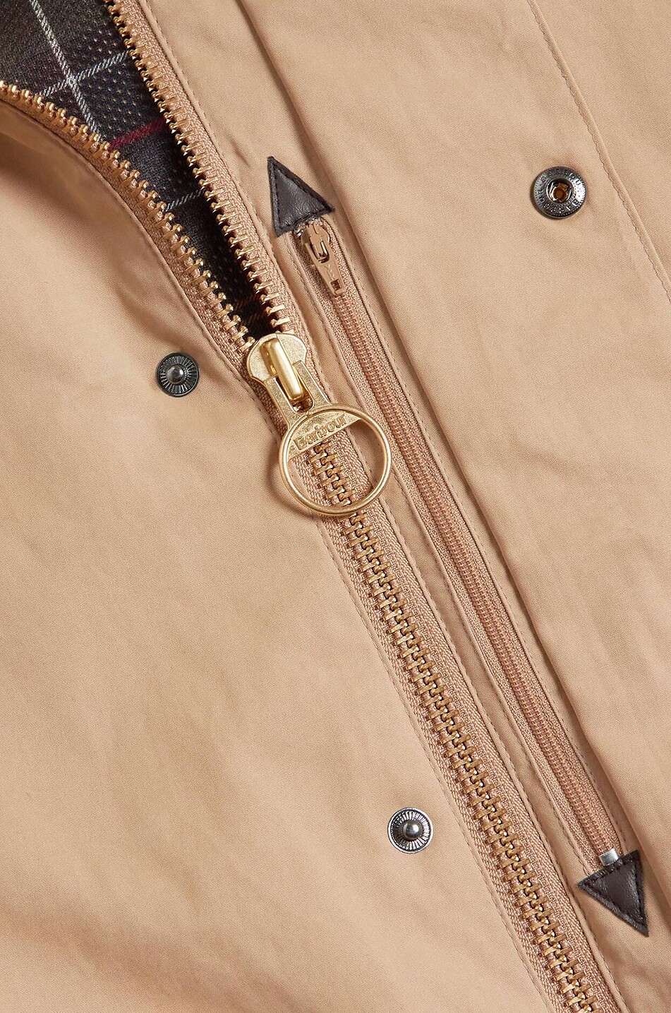 BARBOUR Oversize-Jacke aus Segeltuch Transporter Herren BEIGE 7