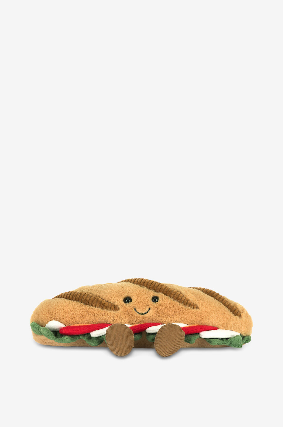 JELLYCAT Amuseables Caprese Baguette sandwich children's soft toy Unisex BEIGE 2
