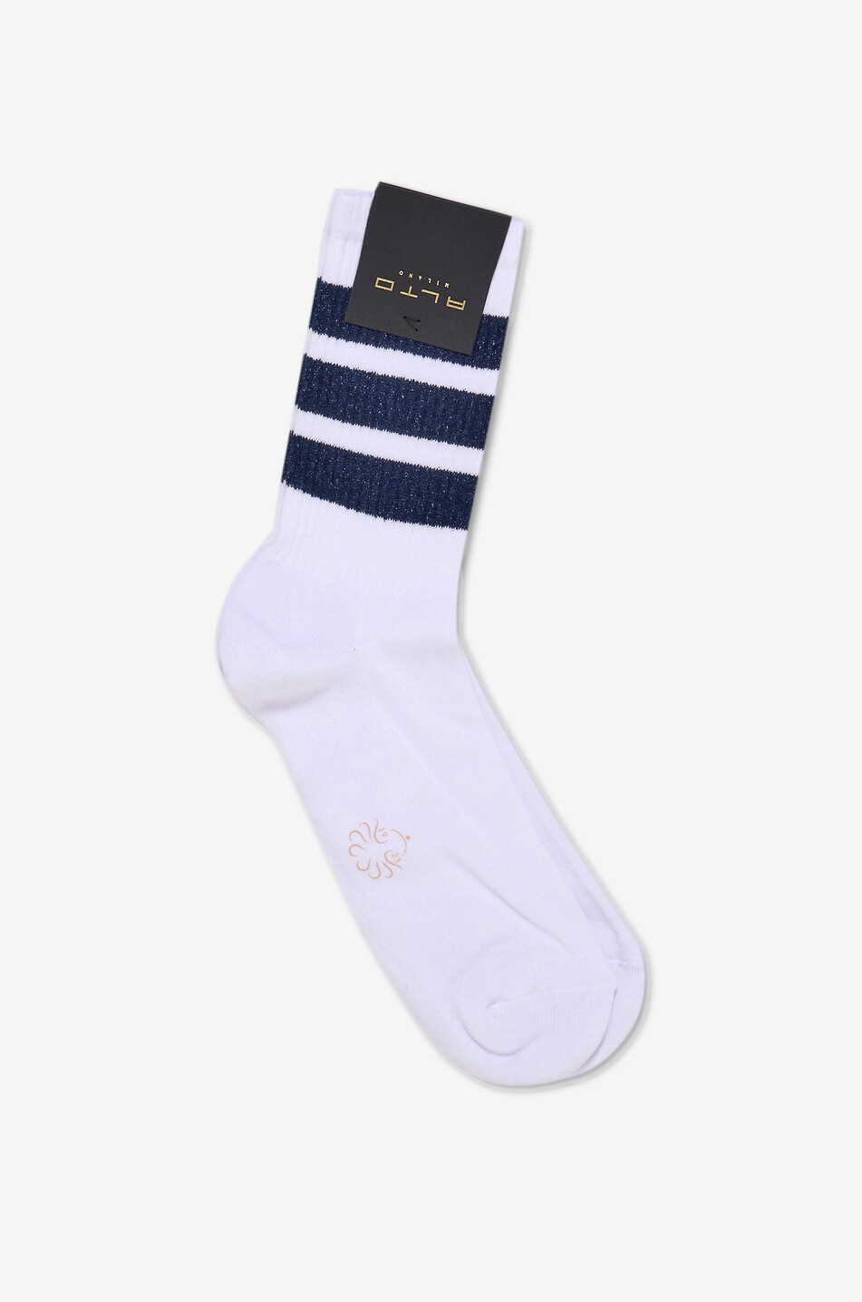 ALTO MILANO Landry Short tennis socks Men BLUE 1