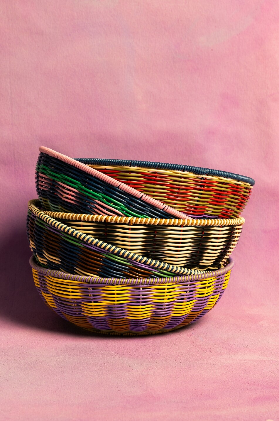 MAEGEN Corbeille à fruits tressée Woven Bowl Maison MULTICOLORE 3
