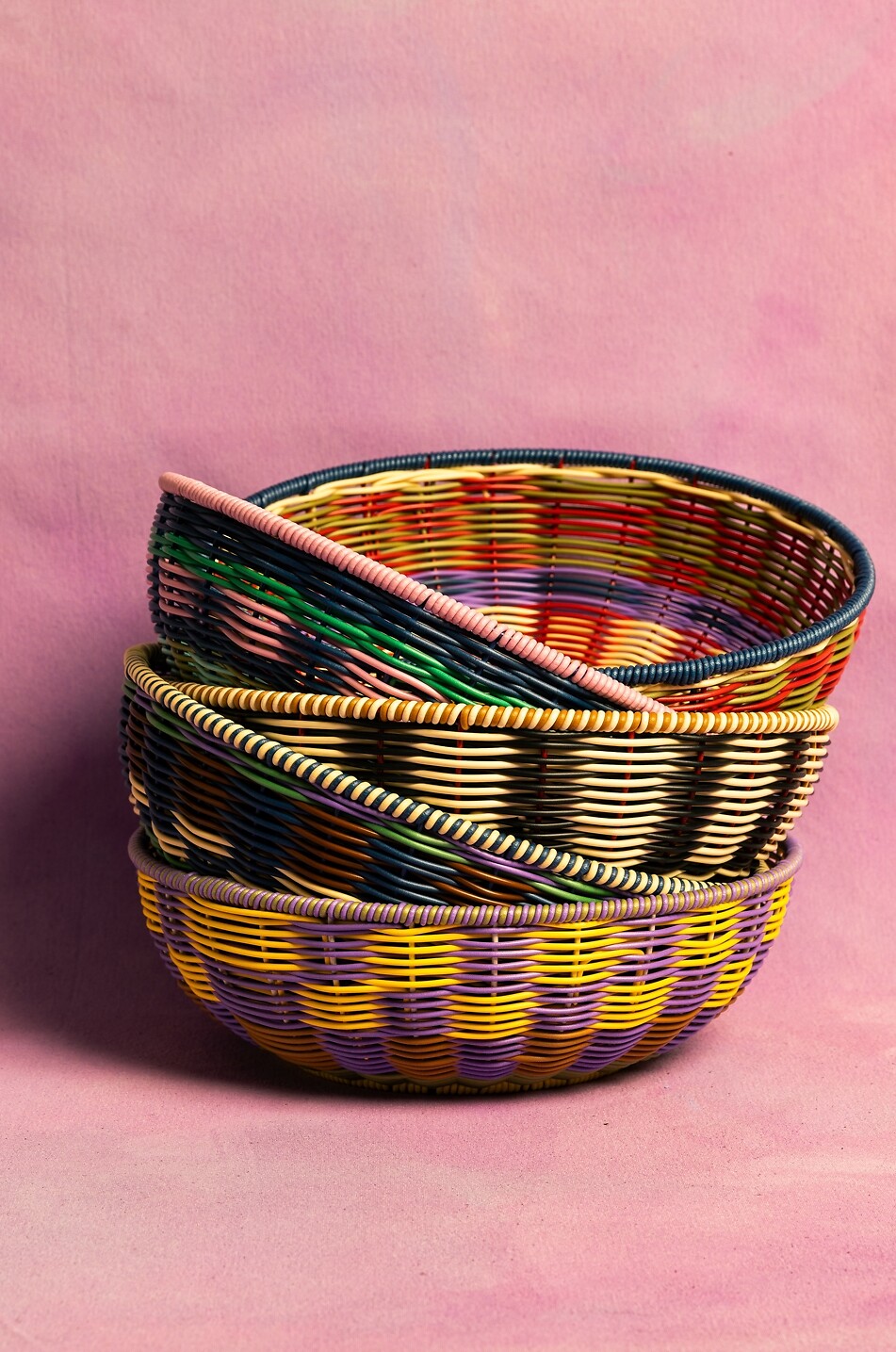 MAEGEN Corbeille à fruits tressée Woven Bowl Maison MULTICOLORE 3