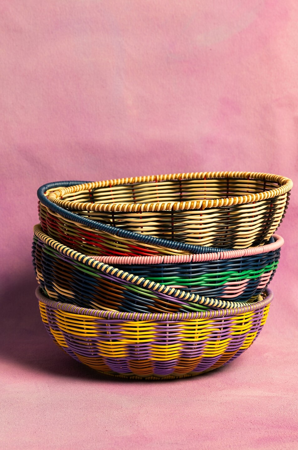 MAEGEN Corbeille à fruits tressée Woven Bowl Maison MULTICOLORE 3