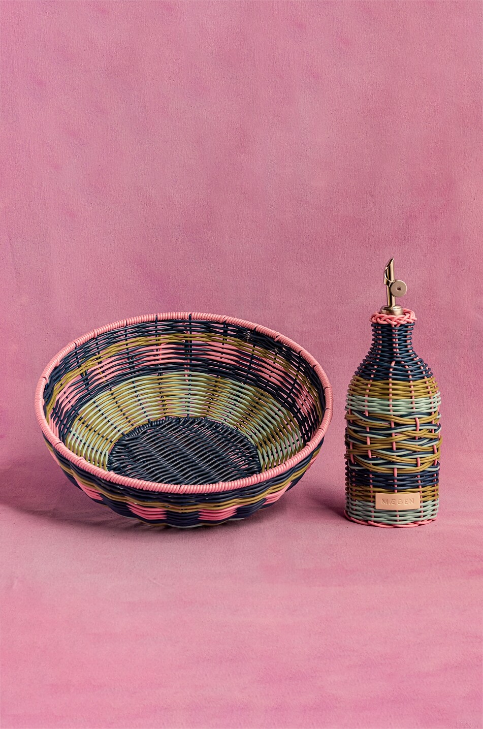 MAEGEN Bouteille en verre avec bec verseur Maegen Maison MULTICOLORE 4