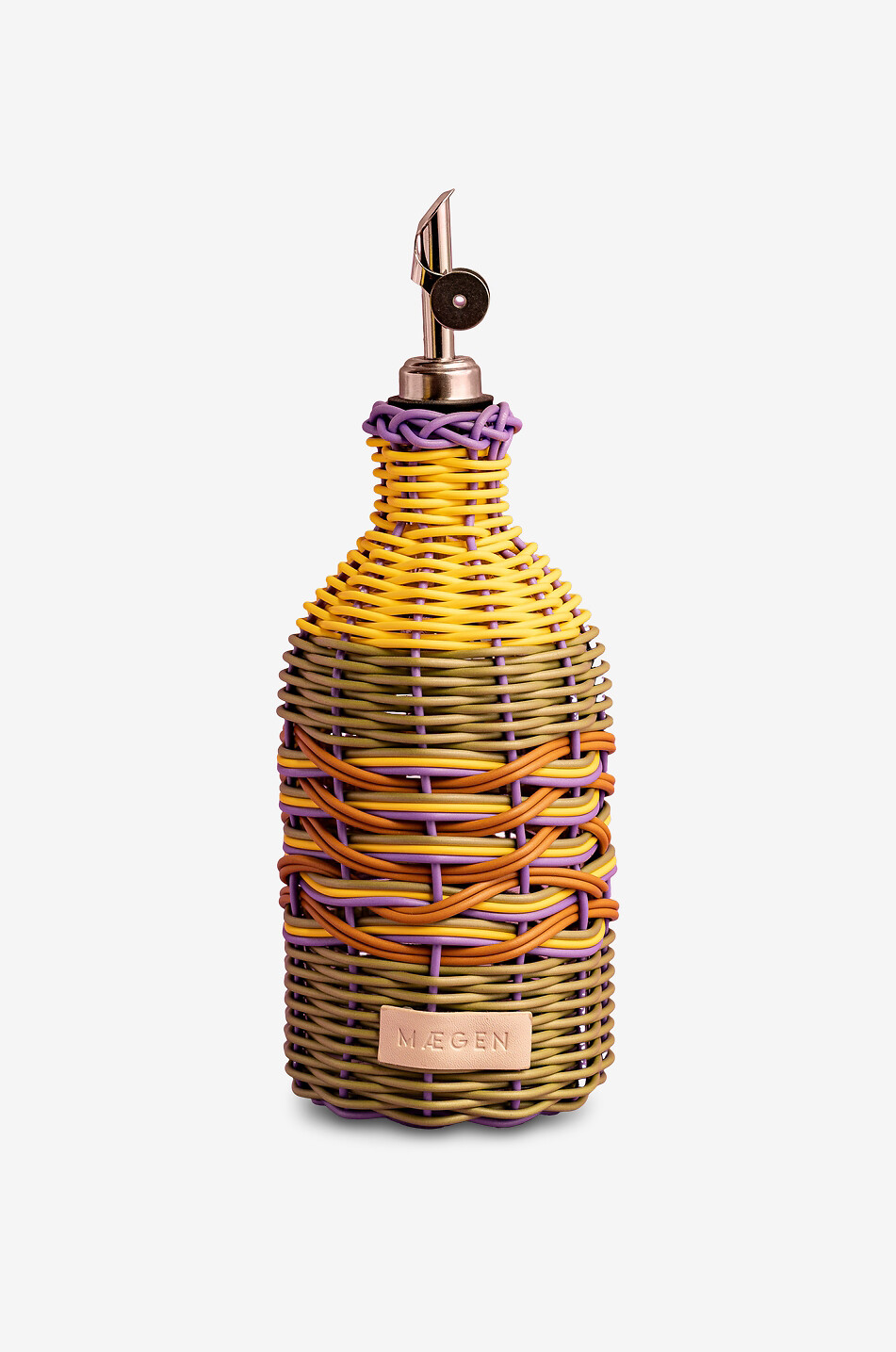 MAEGEN Bouteille pour huile en verre avec bec verseur Maegen Maison MULTICOLORE 1