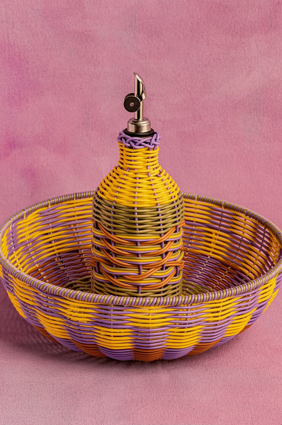 MAEGEN Bouteille pour huile en verre avec bec verseur Maegen Maison MULTICOLORE 5