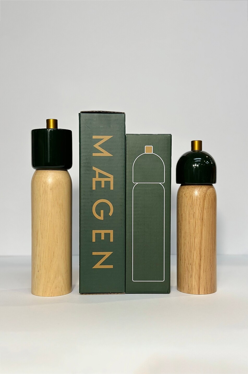 MAEGEN Moulin à sel et poivre en bois et céramique Maegen Maison MULTICOLORE 4