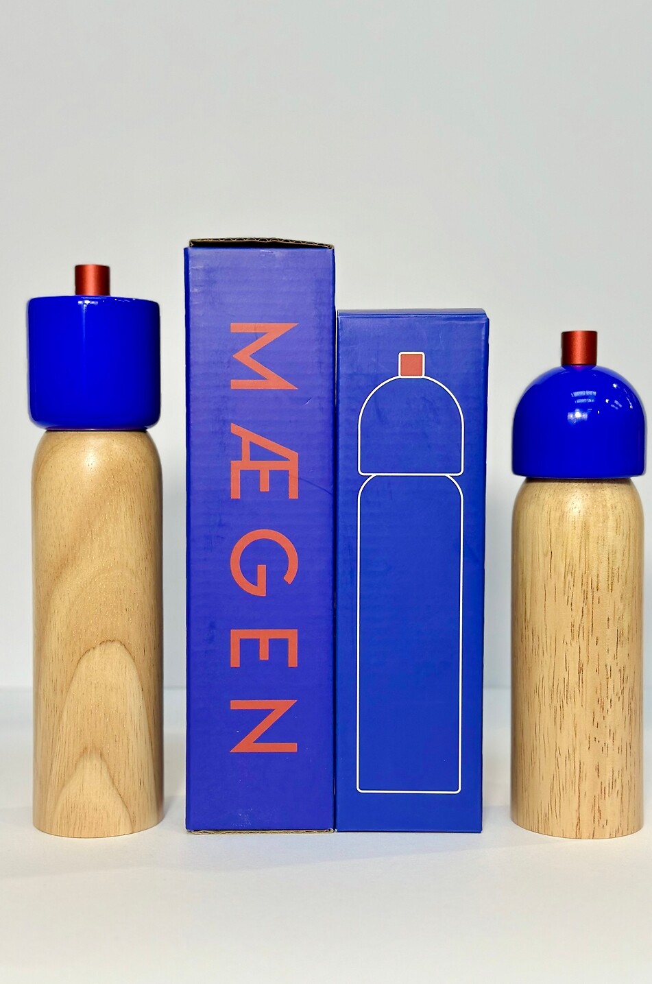 MAEGEN Moulin à sel et poivre en bois Maegen Large Maison MULTICOLORE 4