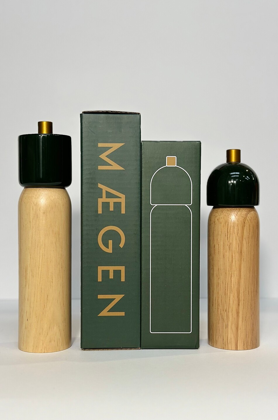 MAEGEN Maegen Medium wooden salt and pepper mill Home MULTI COLOURED 4
