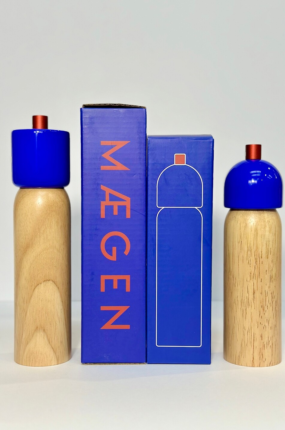 MAEGEN Moulin à sel et poivre en bois Maegen Medium Maison MULTICOLORE 4