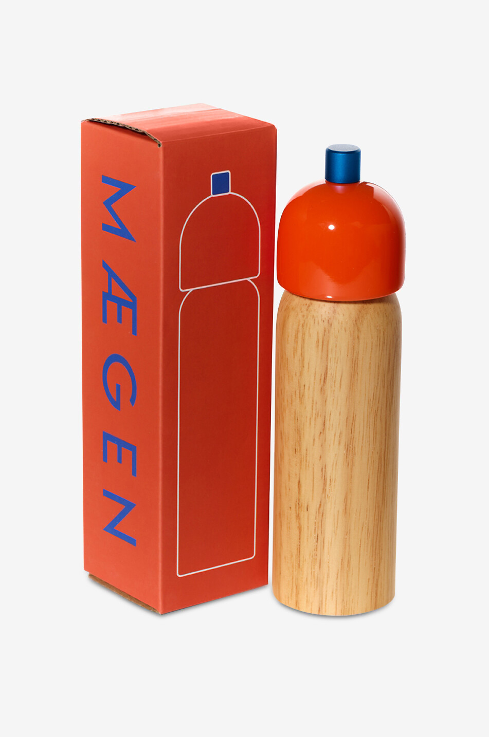 MAEGEN Moulin à sel et poivre en bois et céramique Maison MULTICOLORE 2