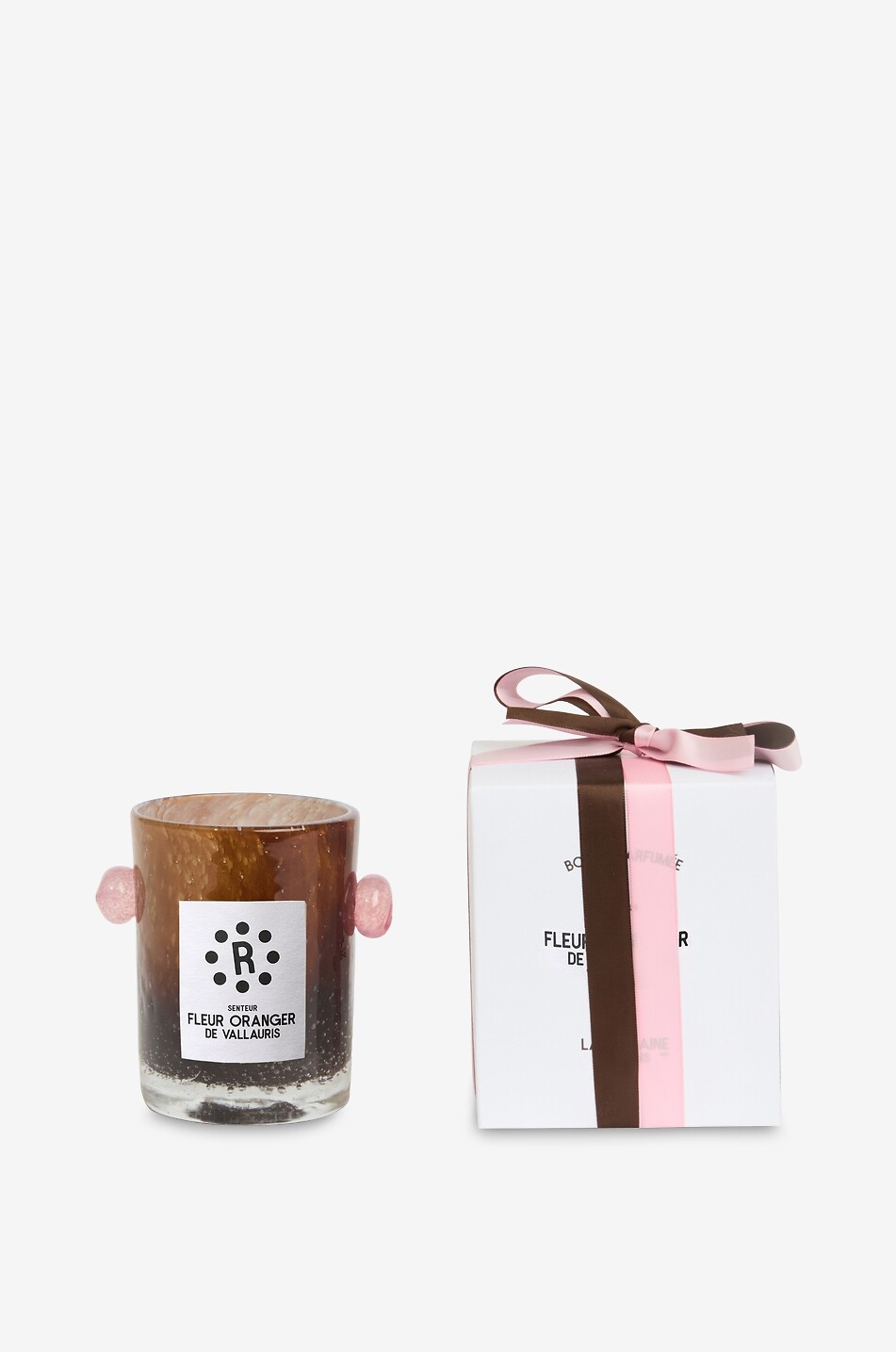 LA ROMAINE EDITIONS Bougie parfumée en verre Pivoine Fleur Oranger Vallauris Hiver Maison MULTICOLORE 2