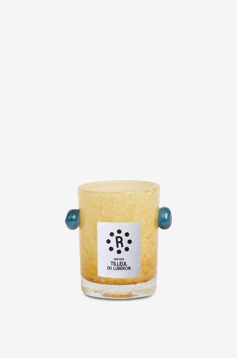 LA ROMAINE EDITIONS Duftkerze aus mundgeblasenem Glas Pivoine Tilleul Luberon Hiver Haus BUNT 1