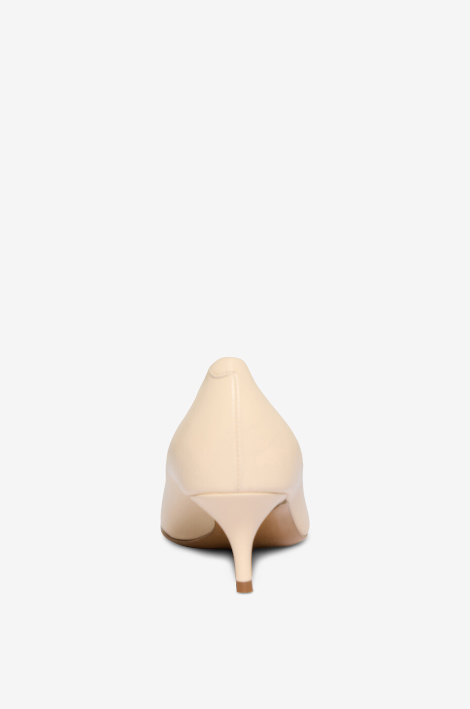 BONGENIE Amal 50 leather stiletto heel pumps Women EGGSHELL 4