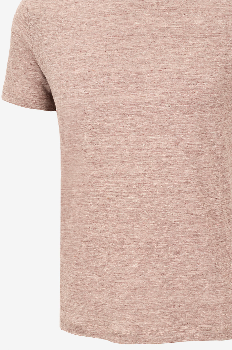 MAURIZIO BALDASSARI T-Shirt mit Rundhalsausschnitt aus Leinen Herren HELLBRAUN 3