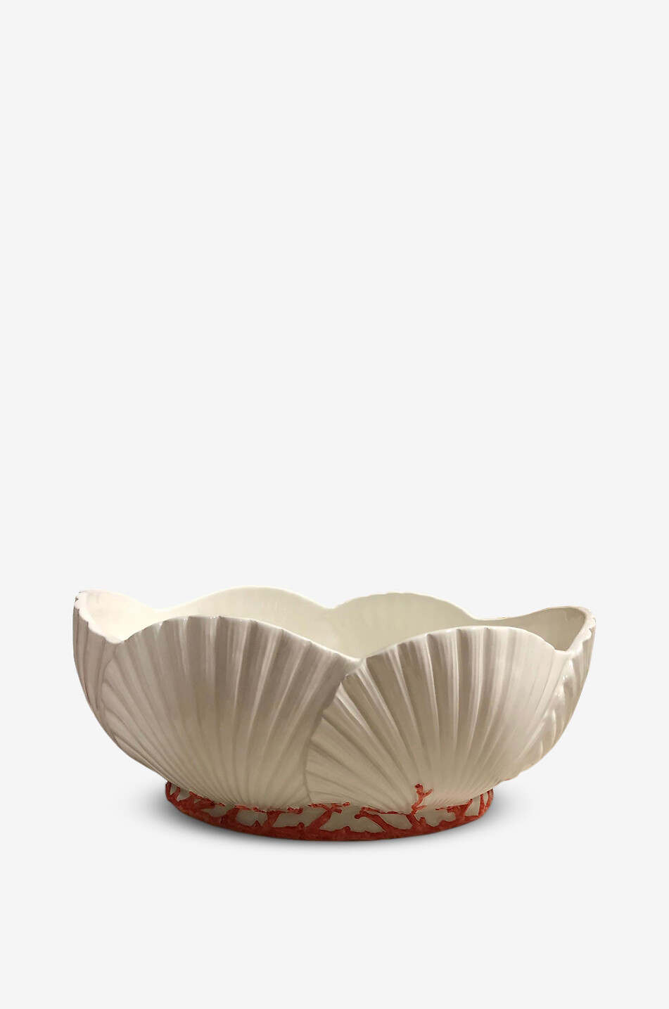 LES OTTOMANS Saladier en céramique en forme de coquillage Saint Jacques Maison MULTICOLORE 1
