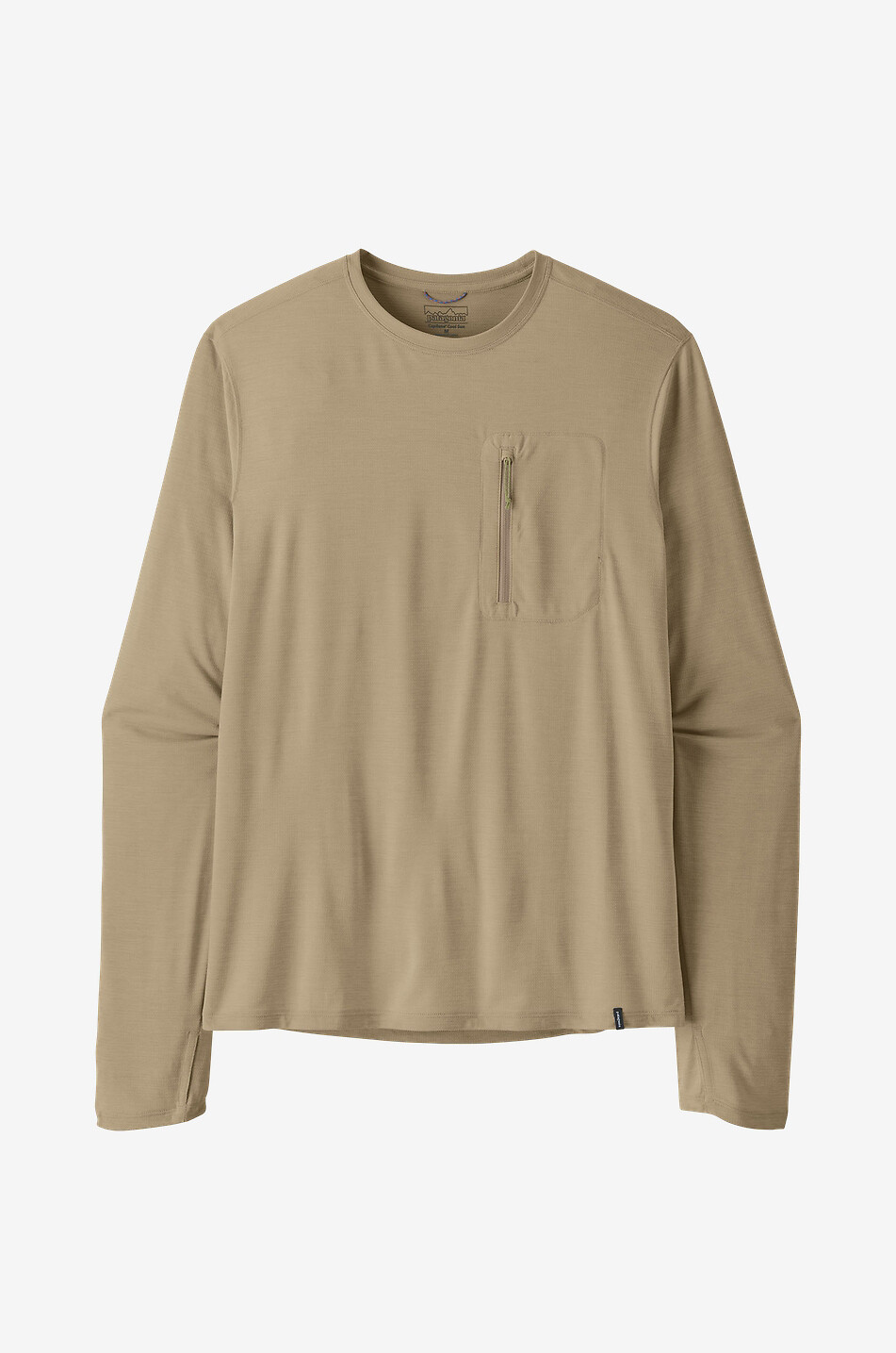 PATAGONIA T-shirt anti-UV à manches longues Capilene Cool Sun Homme GRIS MOYEN 1