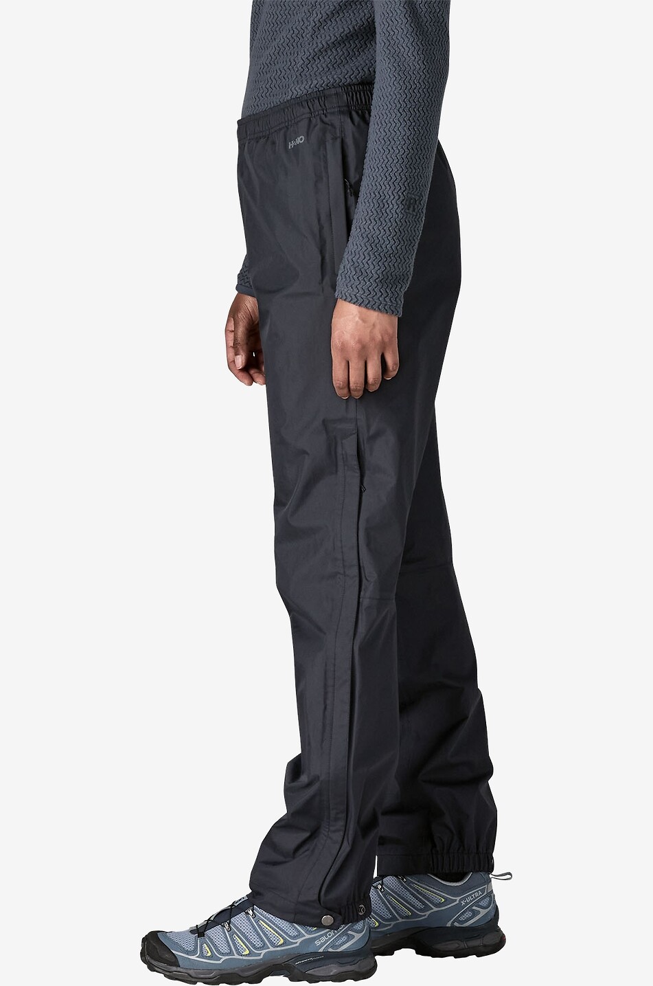PATAGONIA Torrentshell 3L waterproof technical fabric sports trousers Women BLACK 3