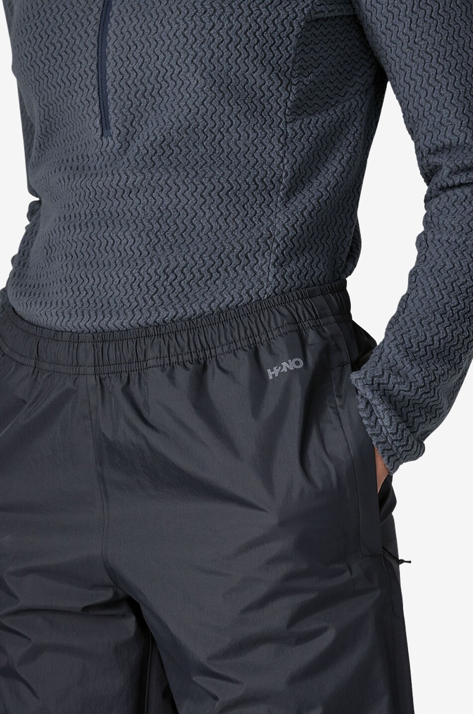 PATAGONIA Torrentshell 3L waterproof technical fabric sports trousers Women BLACK 5