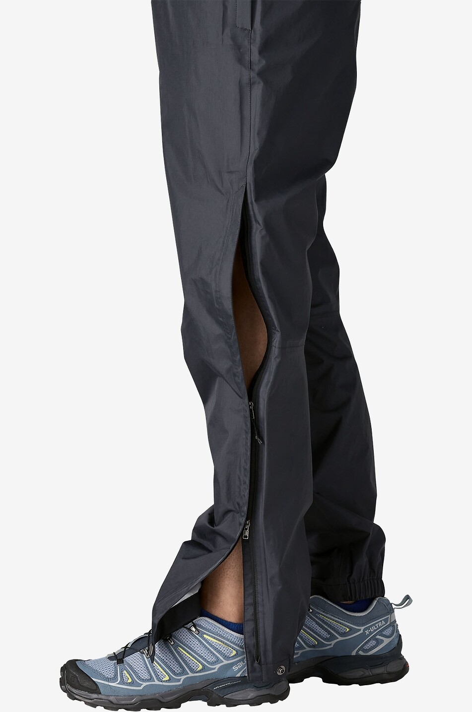 PATAGONIA Torrentshell 3L waterproof technical fabric sports trousers Women BLACK 7