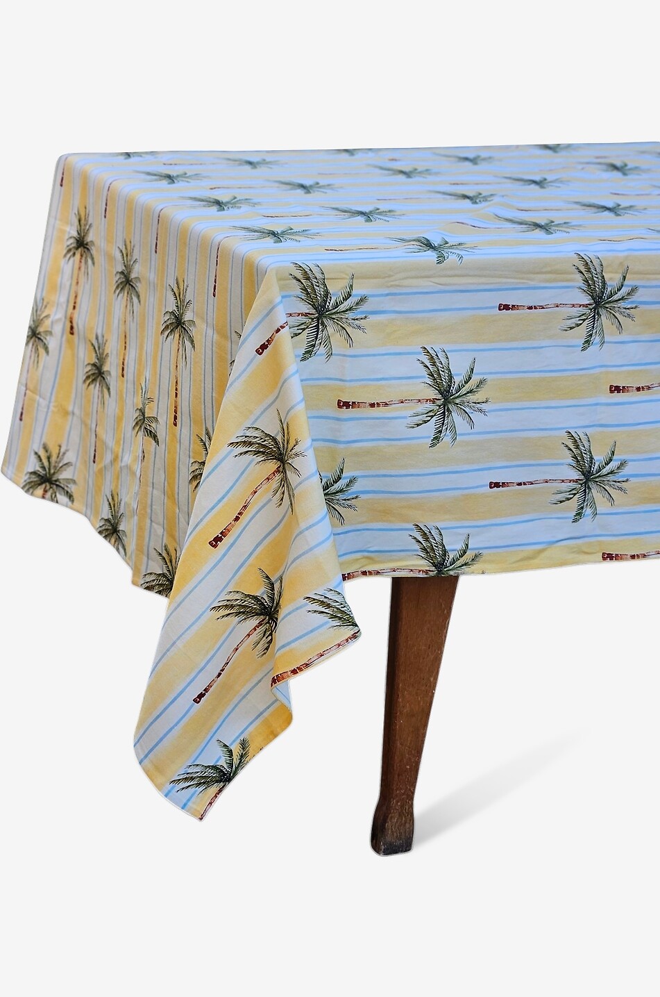 LES OTTOMANS Nappe en coton imprimé ikat à rayures - 250 cm Maison MULTICOLORE 1