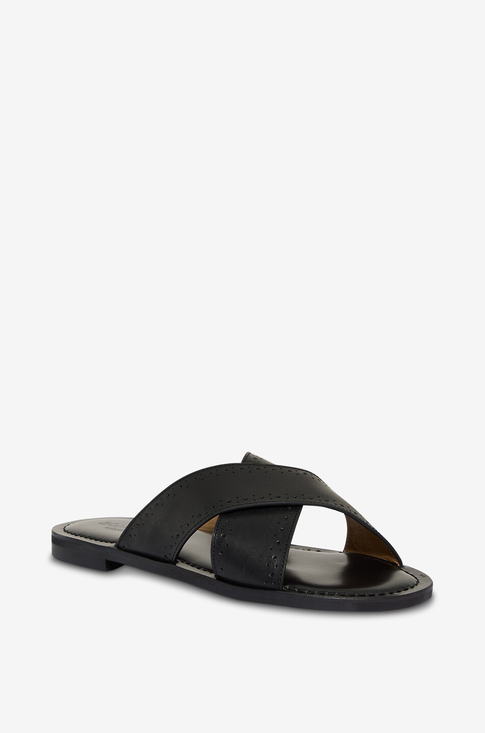 Sandales en cuir perforé Sidu