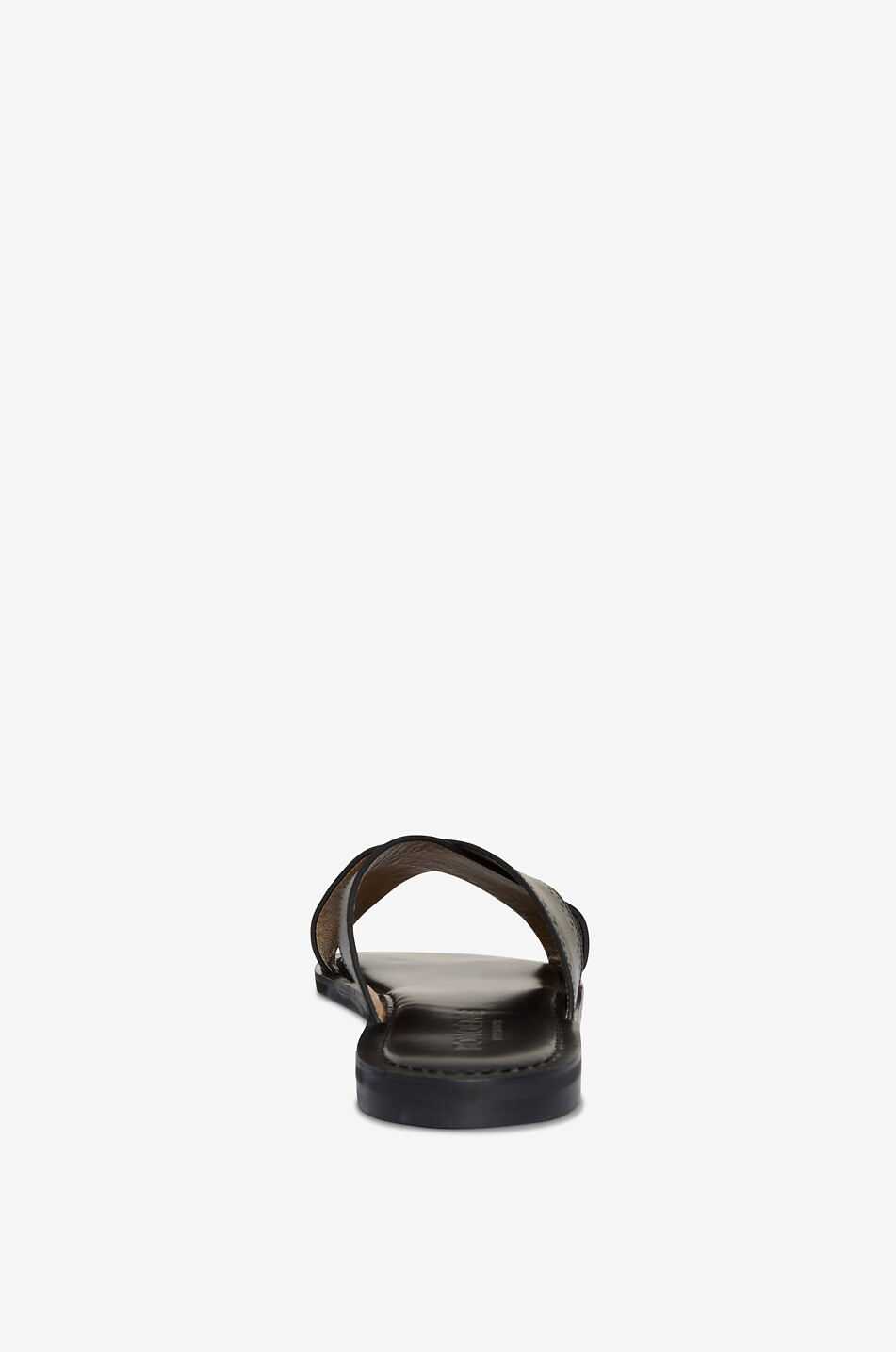 BONGÉNIE Sandales en cuir perforé Sidu Homme NOIR 4