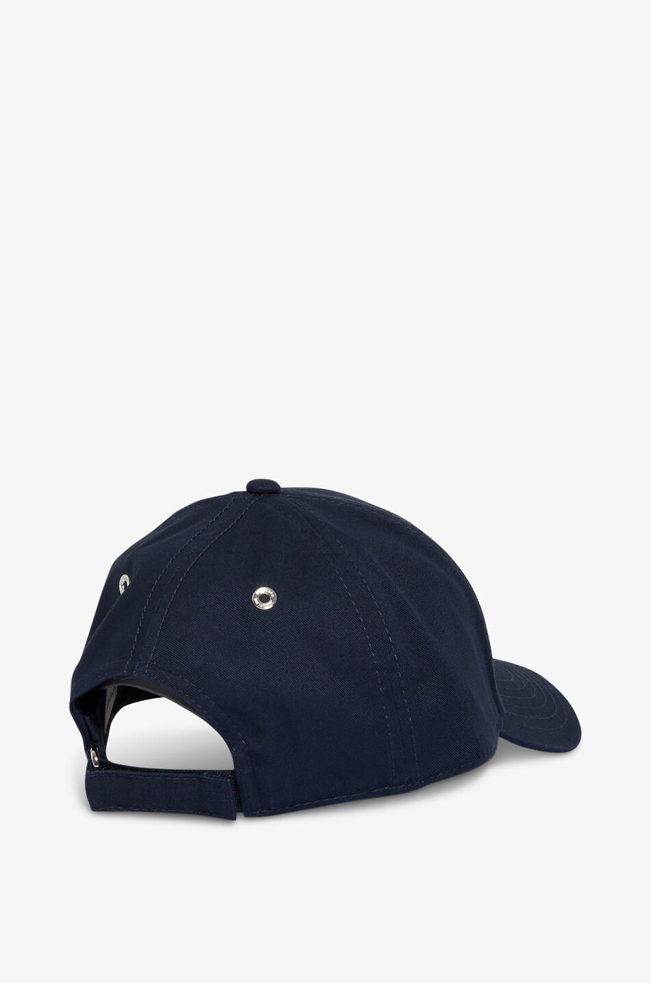 MONCLER Cap in cotton twill with embroidered logo Women BLUE 3