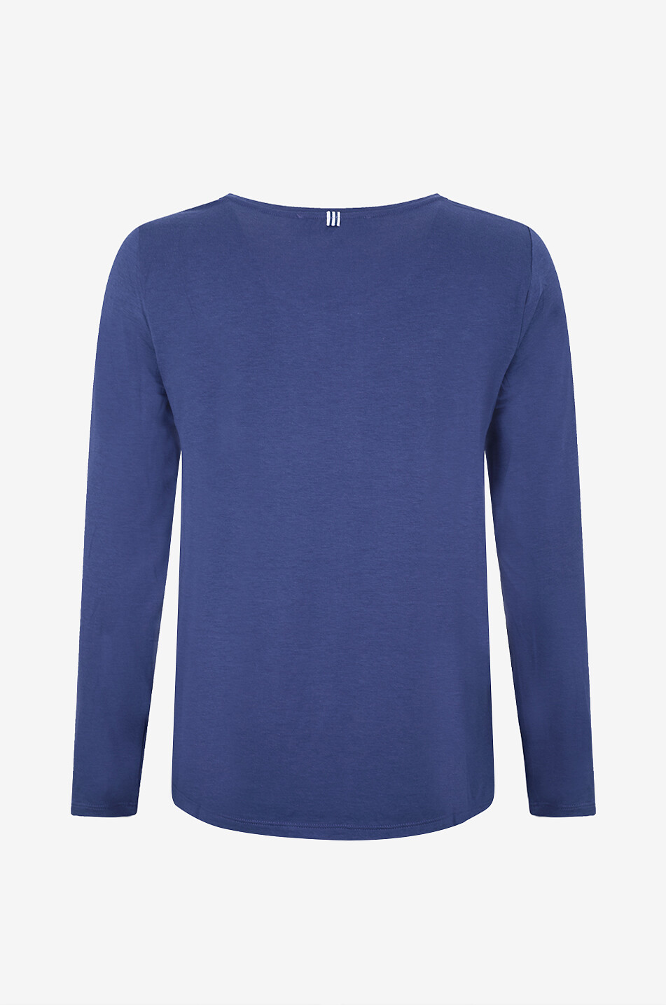 LAURENCE TAVERNIER T-shirt de pyjama à col rond en coton mélangé Femme BLEU FONCE 2