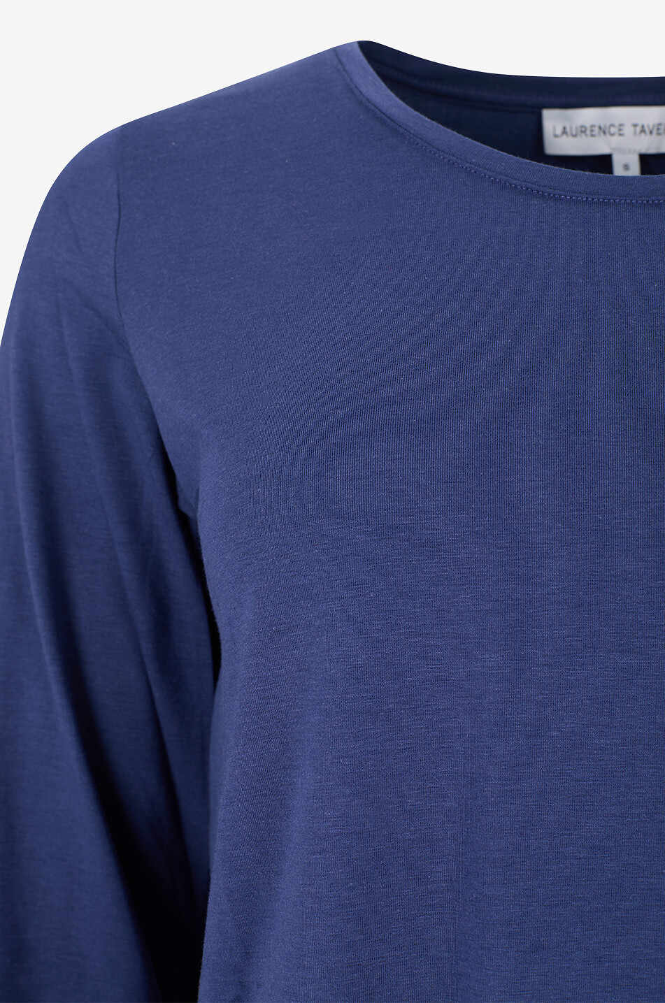 LAURENCE TAVERNIER T-shirt de pyjama à col rond en coton mélangé Femme BLEU FONCE 3