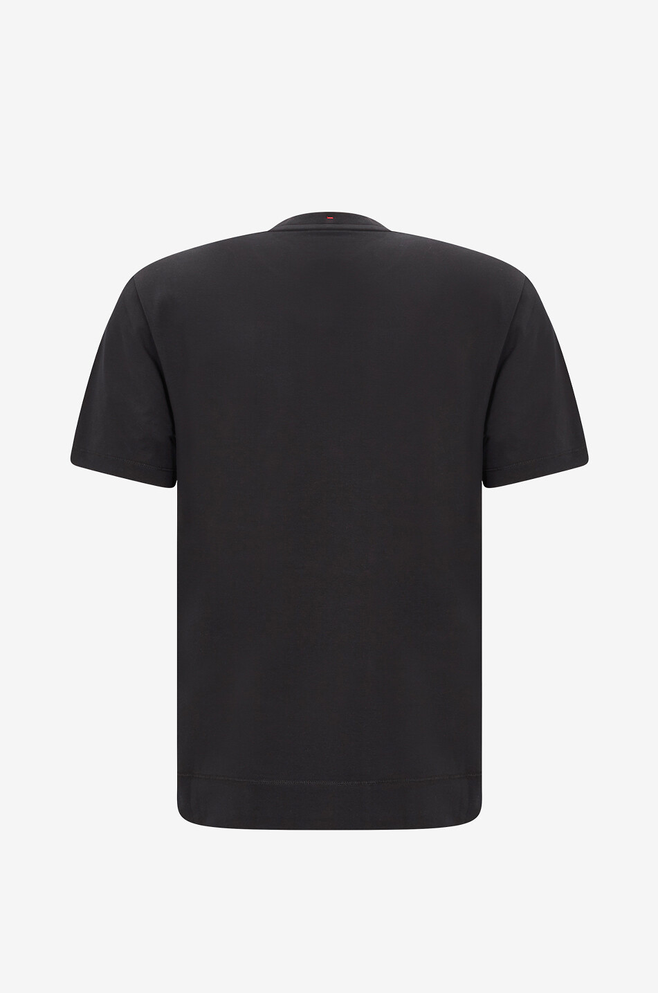 MONCLER GRENOBLE T-shirt cotton crewneck with embroidered logo Men BLACK 2