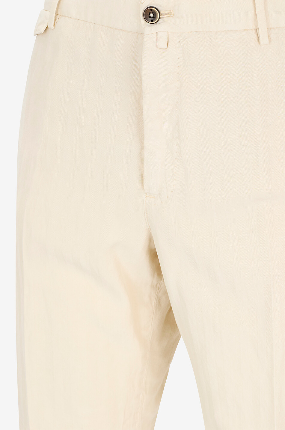 PT TORINO Bermuda shorts in linen cotton viscose blend Men EGGSHELL 3