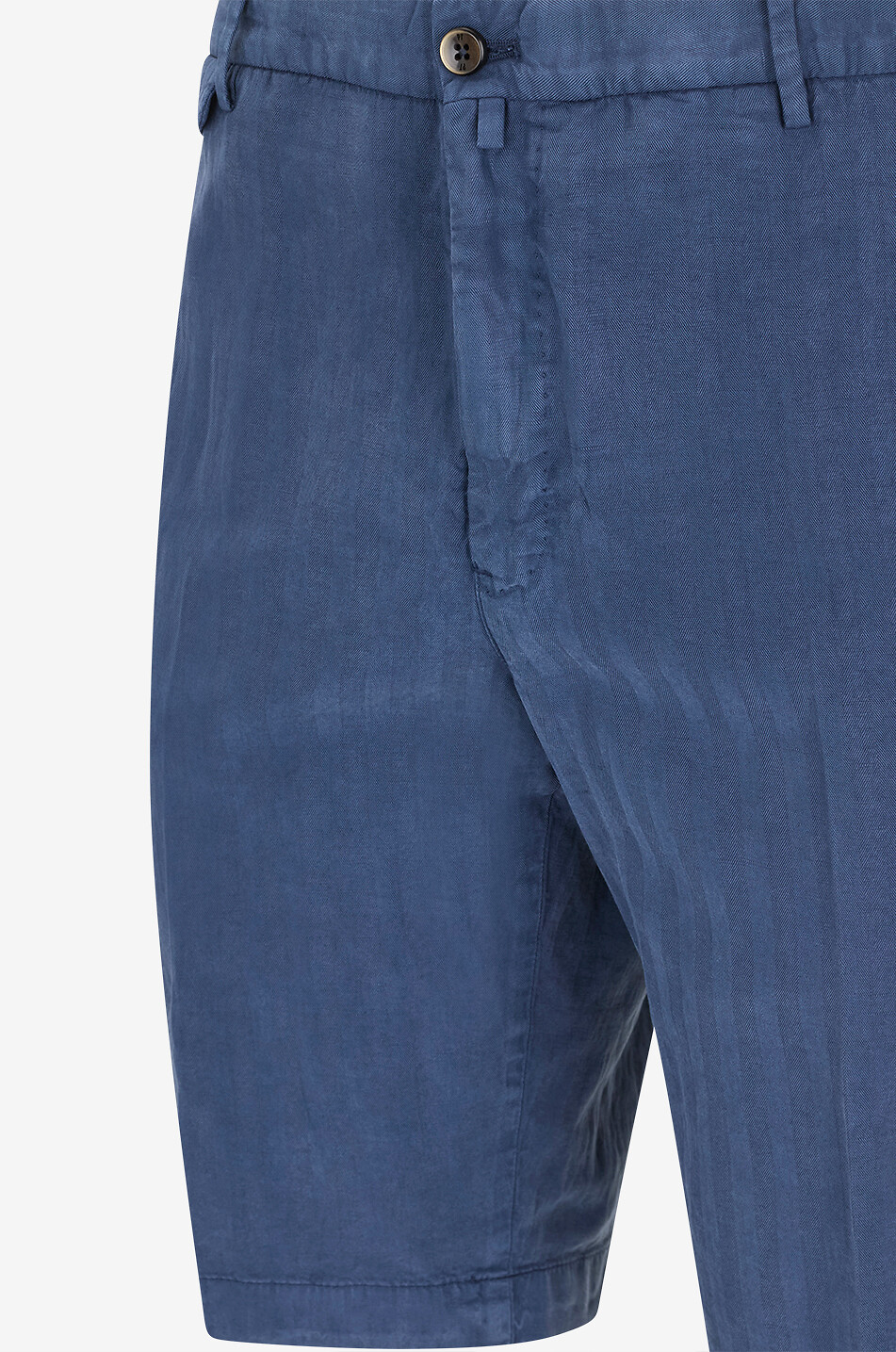 PT TORINO Bermuda shorts in linen cotton viscose blend Men DARK BLUE 3