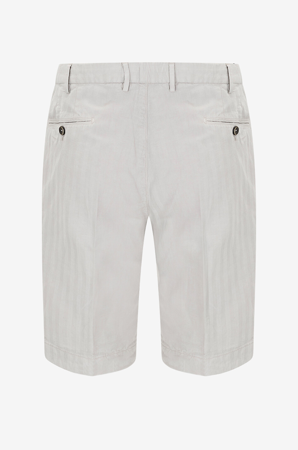 PT TORINO Bermuda shorts in linen cotton viscose blend Men LIGHT GREY 2