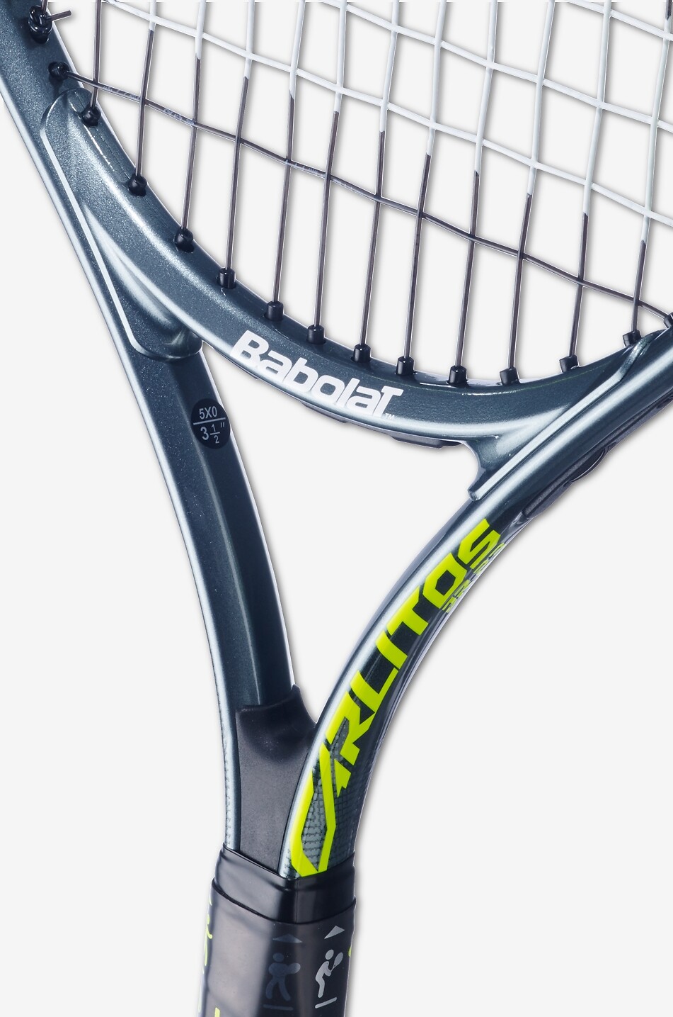 BABOLAT Raquette de tennis enfant Carlitos Junior 23 Unisexe Incolore 6