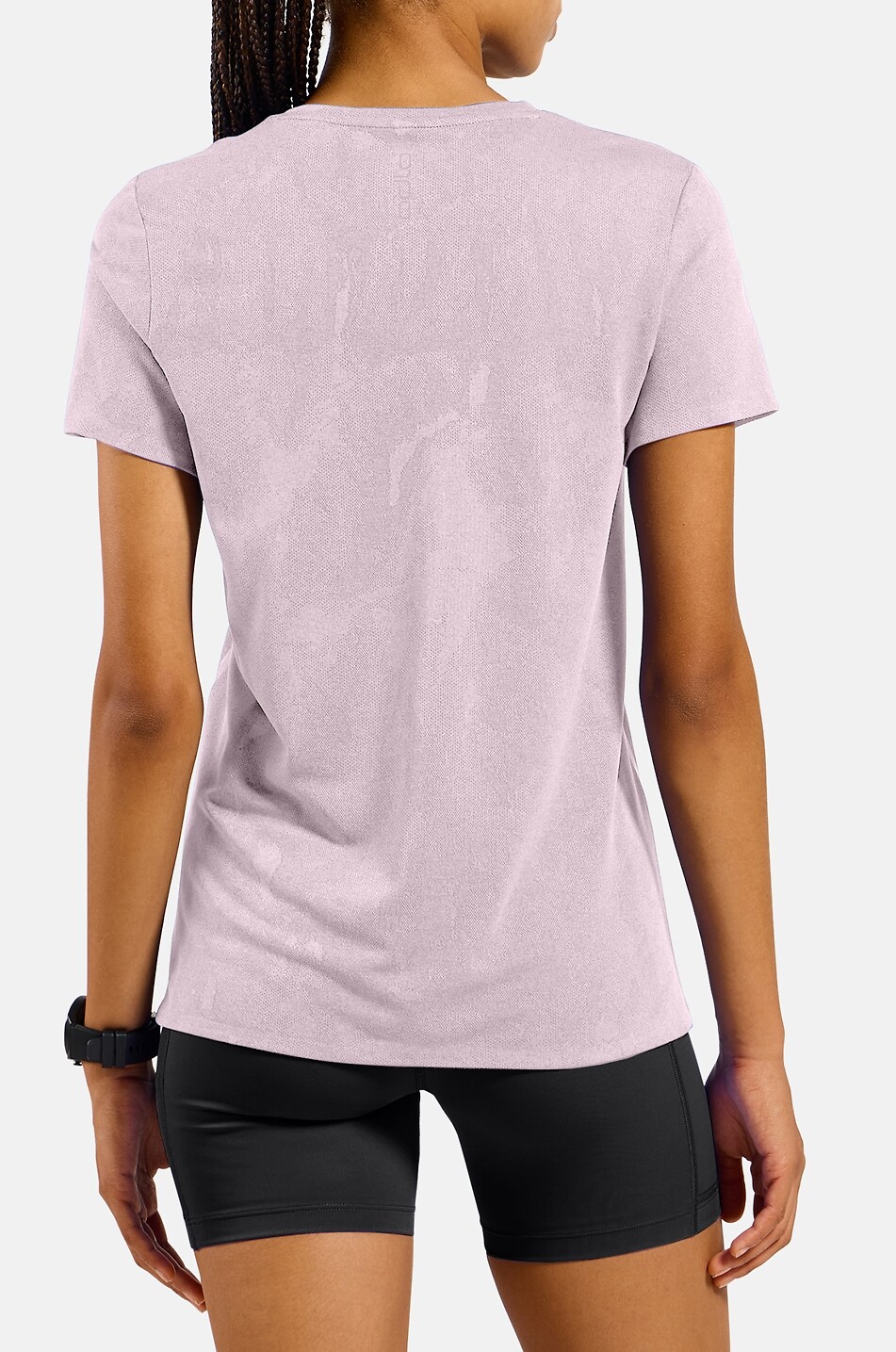 ODLO Zeroweight Engineered Chill-Tec running t-shirt Women LIGHT PINK 4