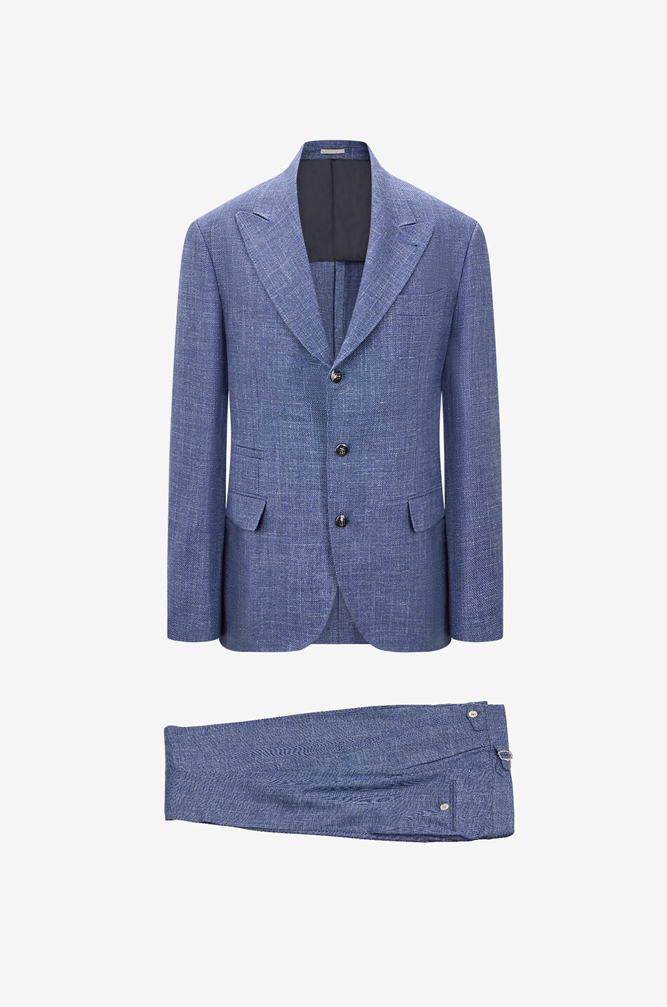 Anzug aus Wolle Seide Leinen und Kaschmir