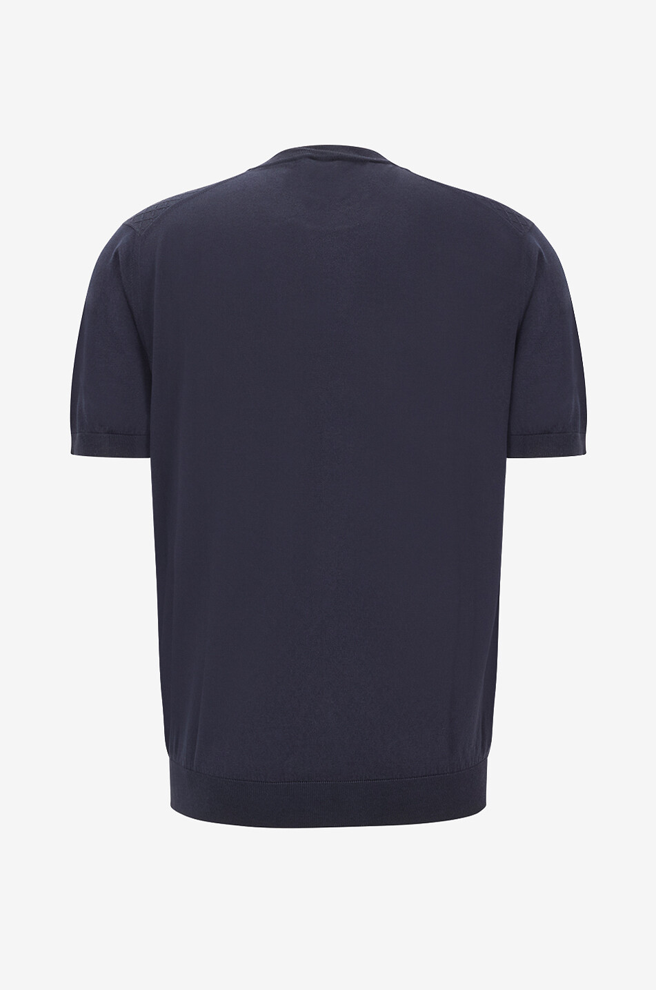 FEDELI Pullover mit Rundhalsausschnitt aus Baumwolle Gabriel Herren DUNKELBLAU 2