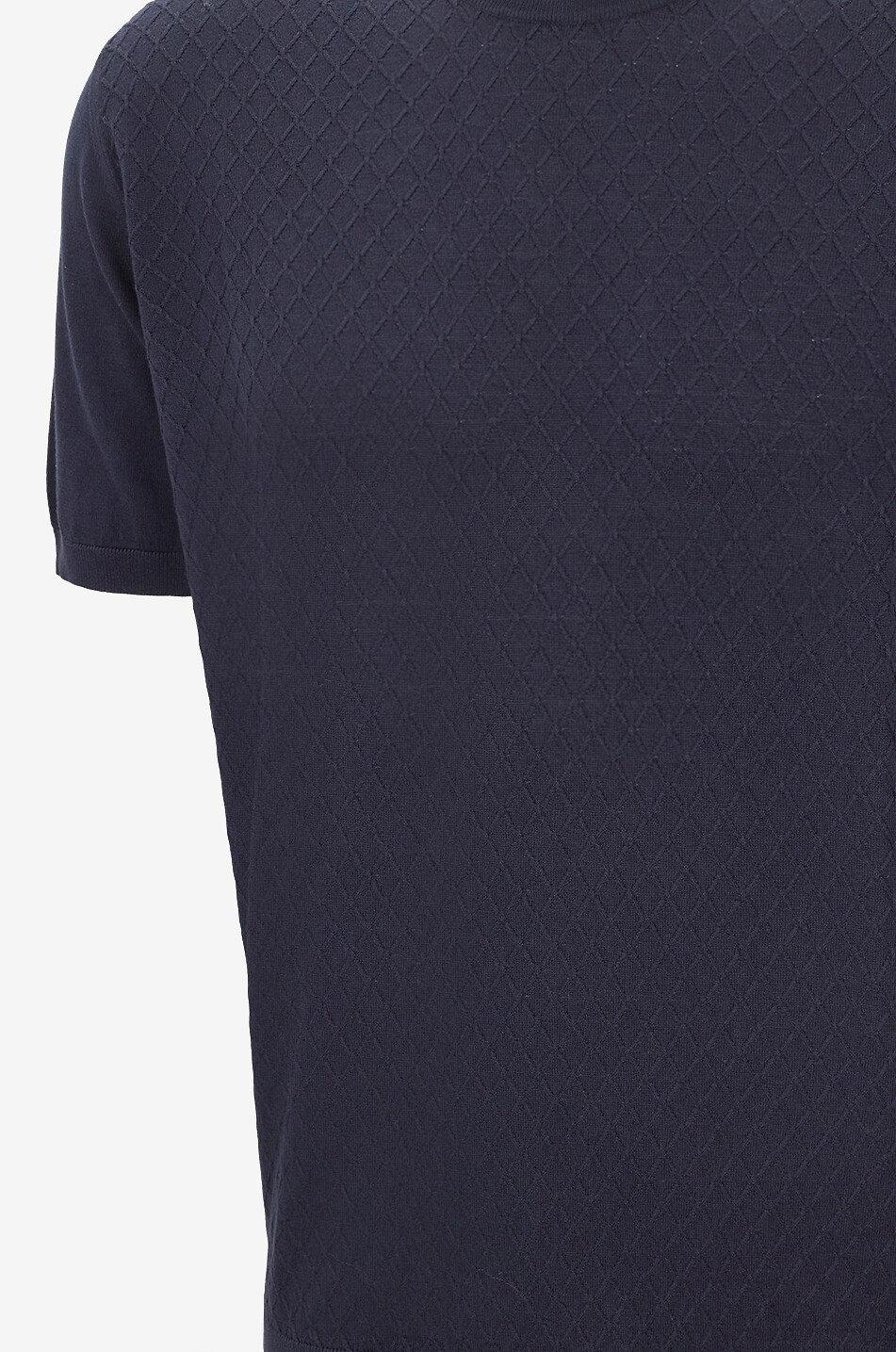 FEDELI Pullover mit Rundhalsausschnitt aus Baumwolle Gabriel Herren DUNKELBLAU 3