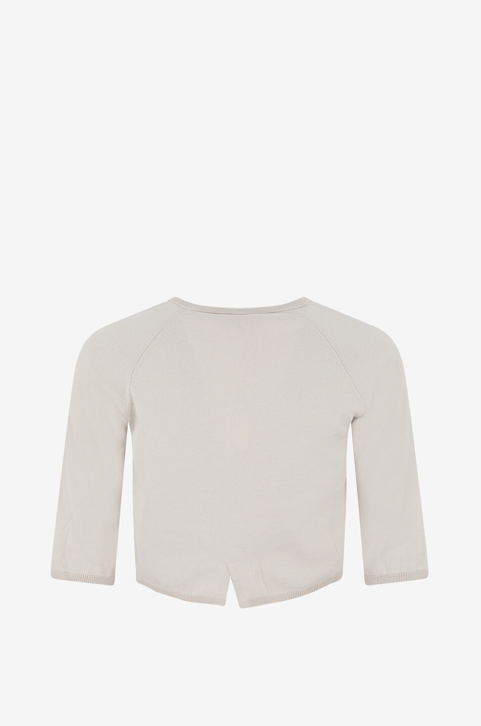 'S MAX MARA Cardigan à col rond en coton Pam Femme BLANC 2