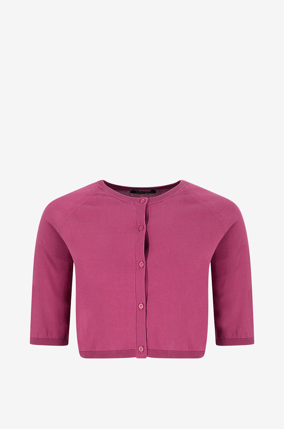 'S MAX MARA Cardigan à col rond en coton Pam Femme ROSE 1