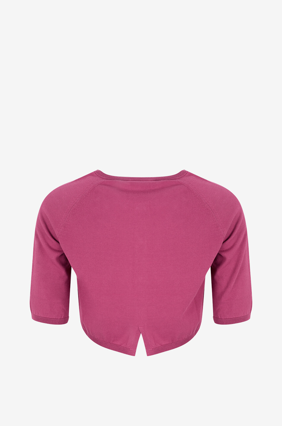 'S MAX MARA Cardigan à col rond en coton Pam Femme ROSE 2