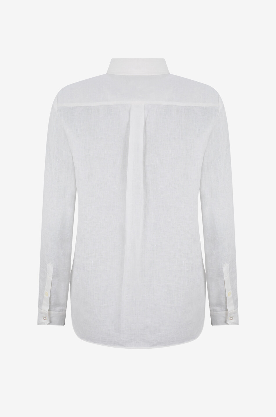 WEEKEND MAX MARA Hemd aus Leinen mit gesticktem Logo Werne Damen WEISS 2