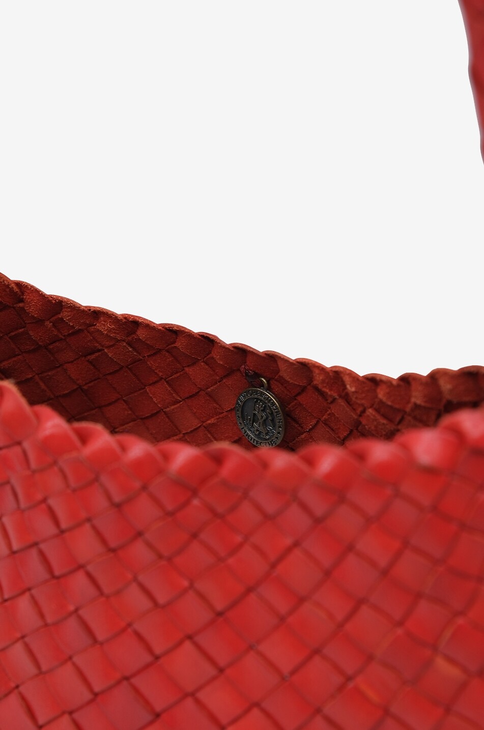 DRAGON Web-Umhängetasche aus Wasserbüffelleder Rosanna Damen ROT 5
