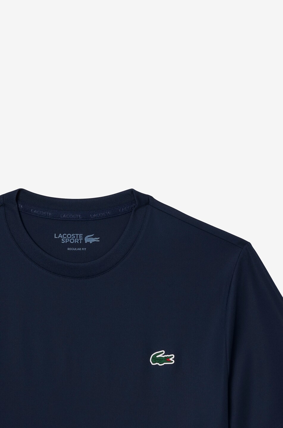 LACOSTE T-Shirt mit Rundhalsausschnitt aus Jersey mit UV-Schutz Herren DUNKELBLAU 7