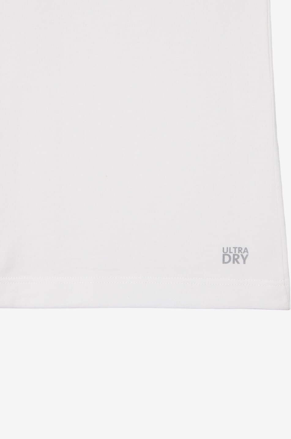 LACOSTE Roland-Garros Ultra Dry cotton crew neck t-shirt Women WHITE 7